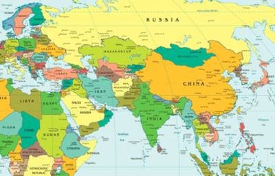 Letak Geografis Benua  Asia  Beserta Kondisi dan Pengaruhnya