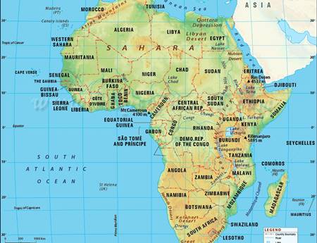 Berikut yang termasuk negara afrika utara adalah