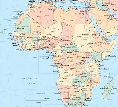 Karakteristik Benua Afrika Ciri Ciri Letak Kawasan Bentang Alam Iklim